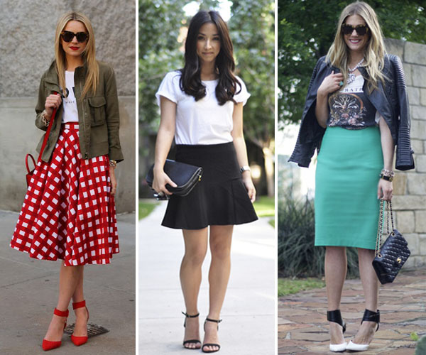 6 Ways to Wear your A-Line Skirts for Perfect Looks
