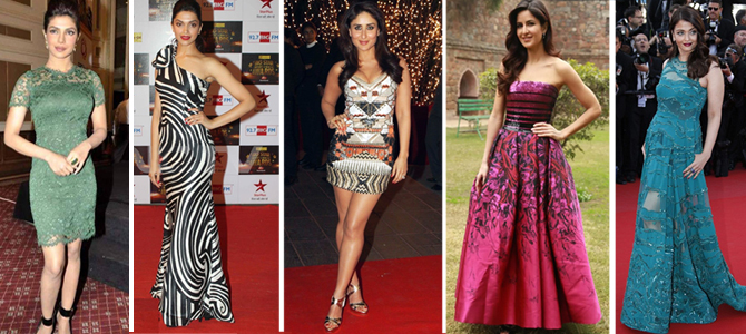 Bollywood Celebrity Inspired Western Dresses