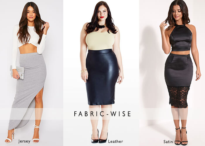 Plus Size Fashion Guide for Buying Pencil Skirt