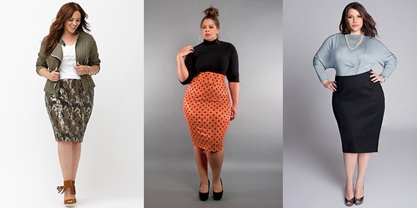 Plus Size Fashion Guide For Buying Pencil Skirt