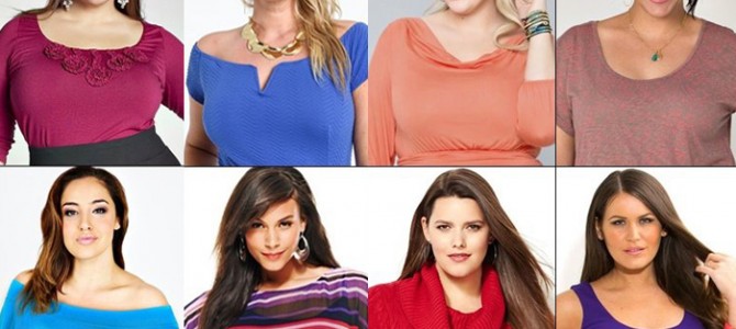 How to Find the Most Flattering Neckline for Plus Size Tops!