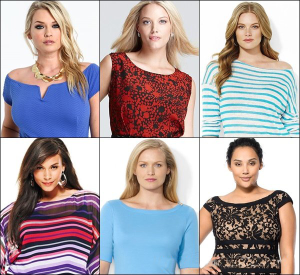 How to Find the Most Flattering Neckline for Plus Size Tops! - Lurap ...